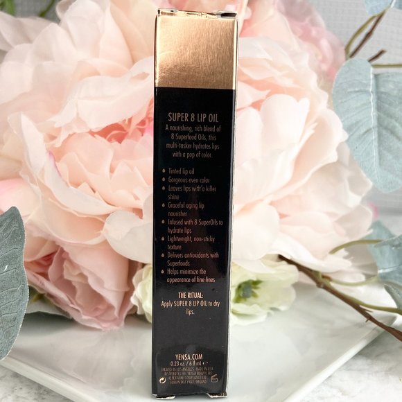 YENSA Super 8 Lip Oil in Pink Shine FULL SIZE - Picture 4 of 6